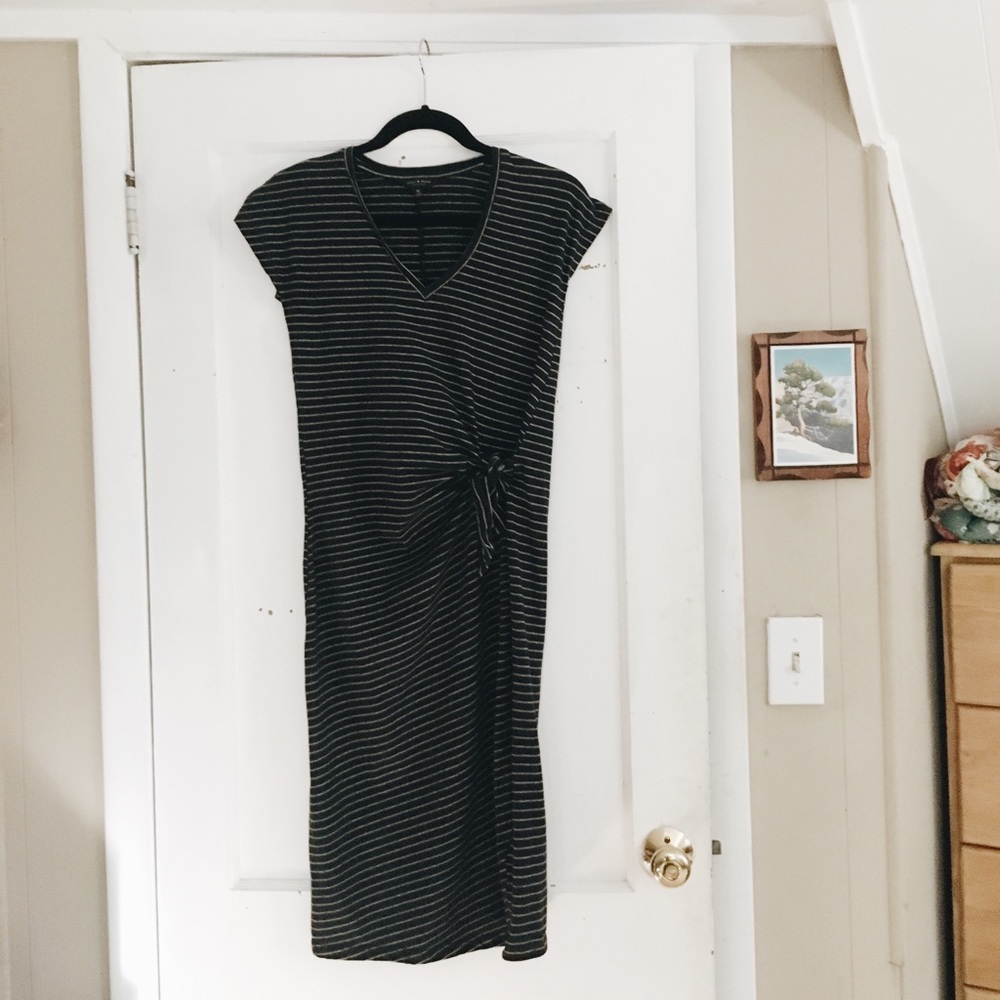 Lucky Brand Side Knot Knit Dress—Size XS—Spotless